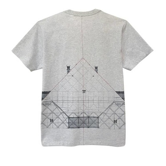 NWT Homecore T-shirt JR Pyramid of the Louvre -Small - Picture 1 of 8